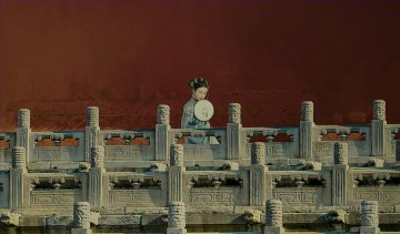 chicas chinas Painting - Belleza china en la historia dramática de la chica del palacio Yanxi